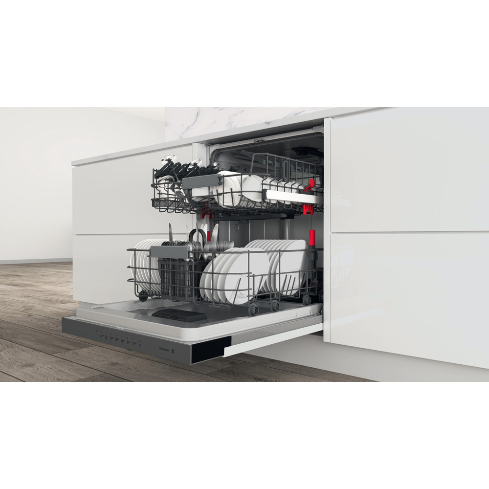 Whirlpool Vaatwasser Inbouw WBC 3C34 P X Geïntegreerd D Lifestyle perspective open