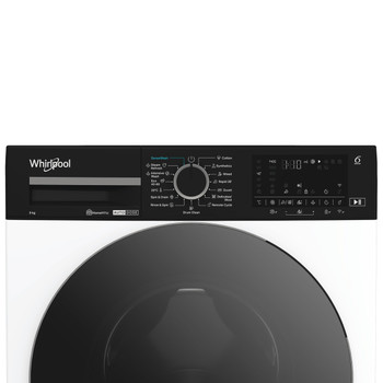 Whirlpool Perilica za rublje Samostojeći WPM 912W ADS EE Bijela Prednje punjenje A Control panel