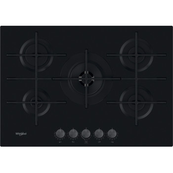 Whirlpool Hob GOWL 758/NB Black Gas Frontal
