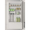 Whirlpool Fridge/freezer combination Built-in WHC18 T111 UK White 2 doors Perspective open