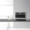 Whirlpool Mikroaaltouuni Vapaasti sijoitettava MWSC 9133 SX Inox Elektroninen 33 Mikroaaltotoiminto ja grilli 1000 Perspective
