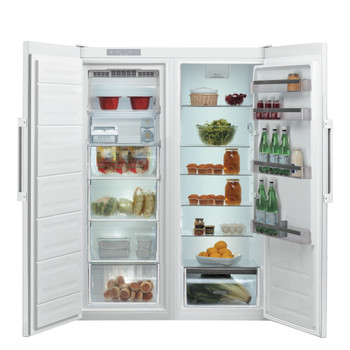 Whirlpool Diepvriezer Vrijstaand UW6 F3Y WI Wit Frontal open