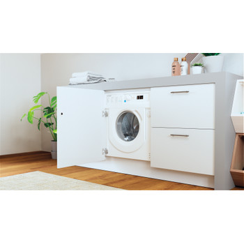 Indesit Lavadora Encastre BI WMIL 71252 EU N Blanco Cargador frontal E Lifestyle perspective