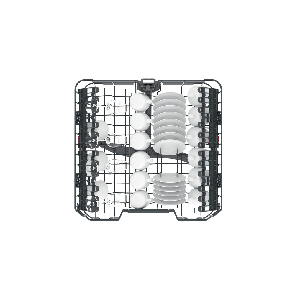 Whirlpool Vaatwasser Ingebouwd WRIC 3C26 Volledig geïntegreerd E Rack