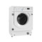 Indesit Washer dryer Built-in BI WDIL 861485 UK White Front loader Perspective