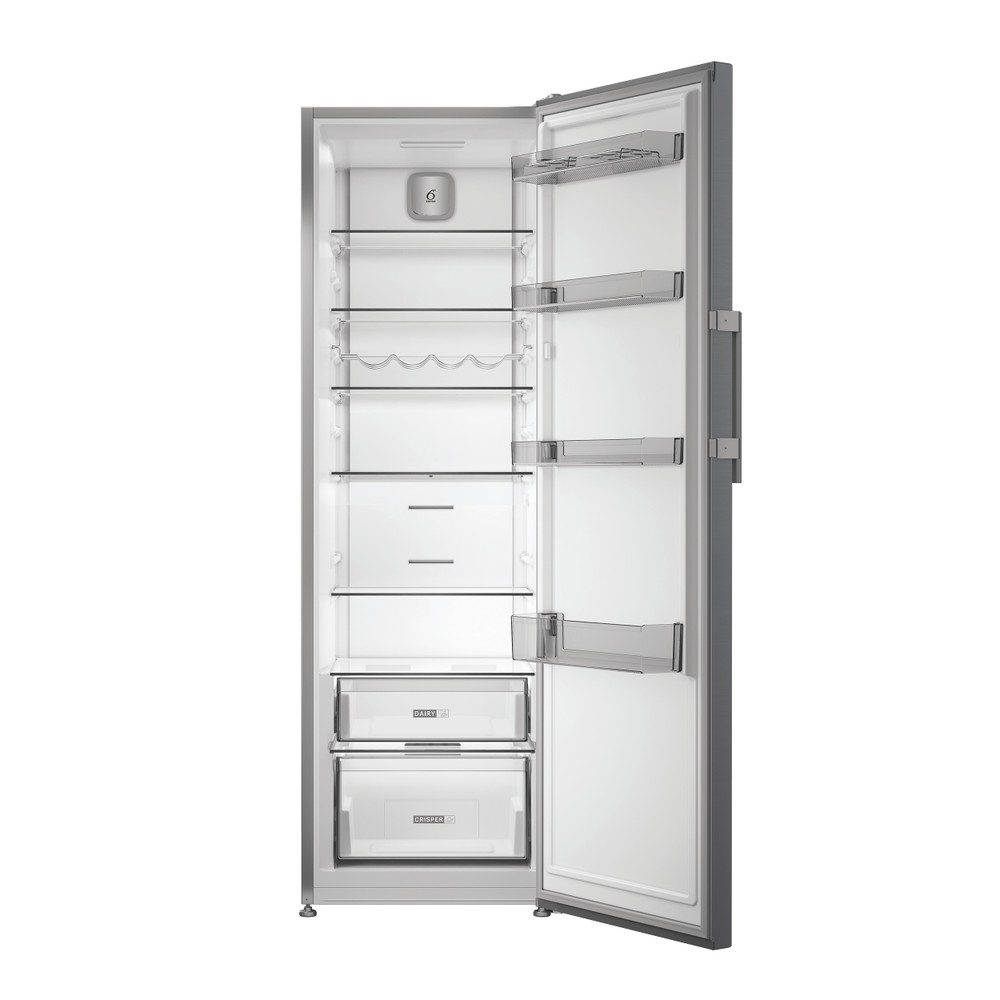 Whirlpool Chladnička Volně stojící WHMLF 6442 XP4E New Silver – ARC 1035 Frontal open