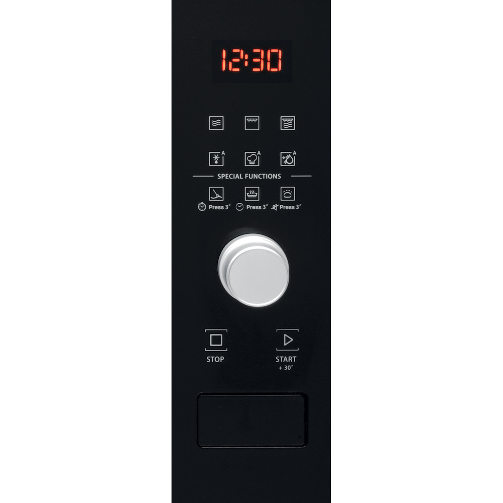 Hotpoint Microwave Built-in MF25G IX H Inox Electronic 25 MW+Grill function 900 Control panel