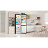 Indesit Combinado Livre Instalação INFC9 TA23X Prata 2 doors Lifestyle perspective open