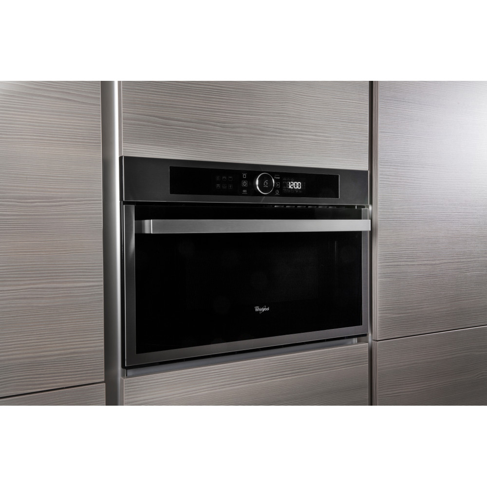 Whirlpool Мікрохвильова піч Вбудований (-а) AMW 731/IX Нержавіюча сталь Електронне 31 Мікрохвильова піч з функцією гриль 1000 Lifestyle perspective