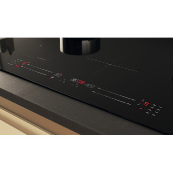 Whirlpool Table de cuisson WL S6277 CPNE Noir Induction vitroceramic Control panel