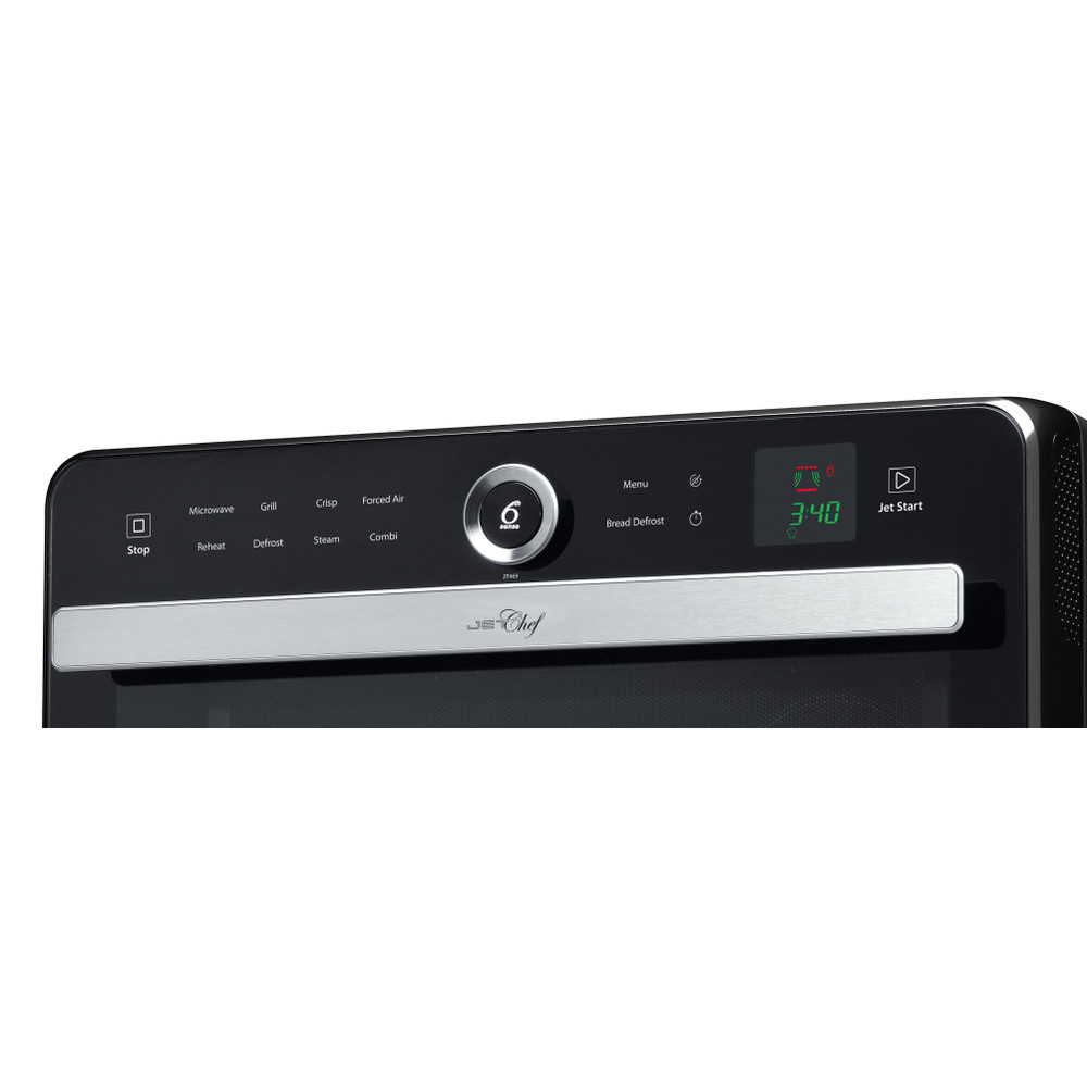 Whirlpool Magnetron Vrijstaand JT 469 BL Zwart Elektronisch 33 MW-Combi 950 Control panel