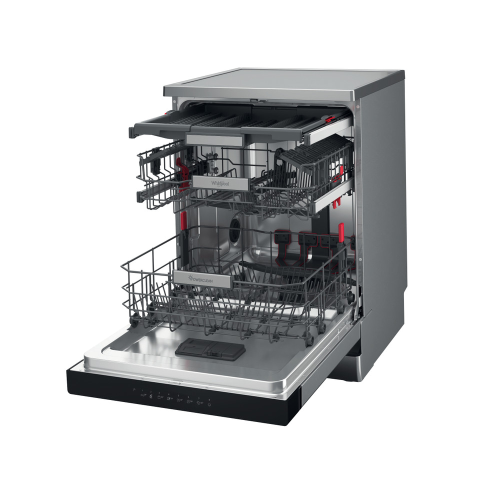Whirlpool Lave-vaisselle Pose-libre WH7FA14BN7A0X Pose-libre A Perspective open