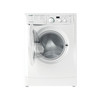 Indesit Lavadora Libre instalación EWD 61051 W SPT N Blanco Cargador frontal F Frontal open