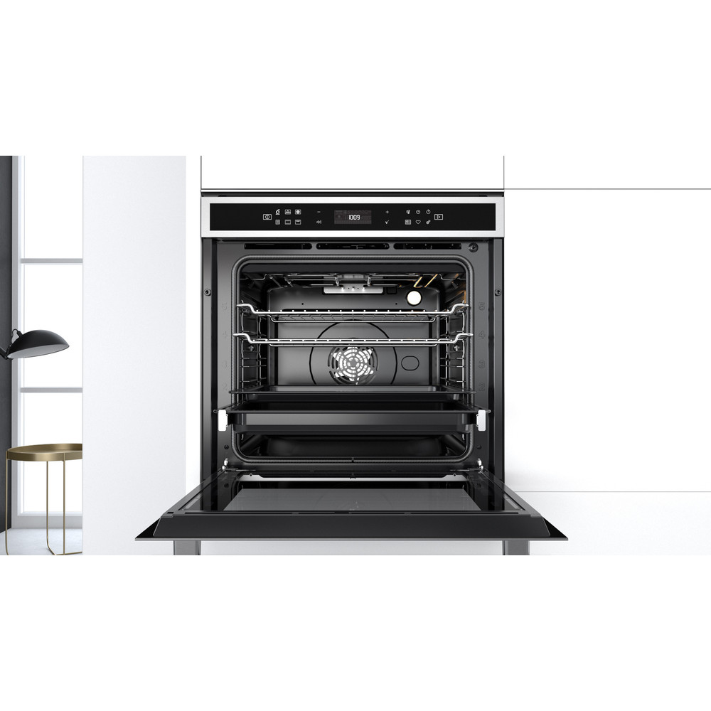 Whirlpool Fornos Encastre W6 OM4 4PBS1 P Elétrico A+ Lifestyle frontal open