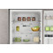 Whirlpool Fridge-Freezer Combination Free-standing W7X 82O OX UK Optic Inox 2 doors Perspective