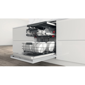 Whirlpool Myčka nádobí Vestavné WIC 3C26 F Full-integrated E Lifestyle perspective open