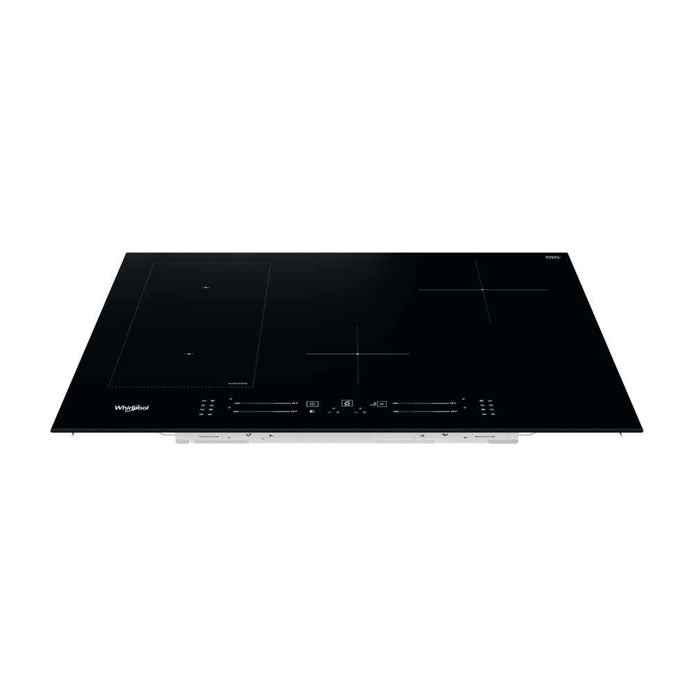 Whirlpool Kookplaat WL S3377 BF Zwart Induction vitroceramic Frontal top down