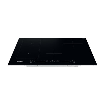 Whirlpool Kookplaat WL S3377 BF Zwart Induction vitroceramic Frontal top down