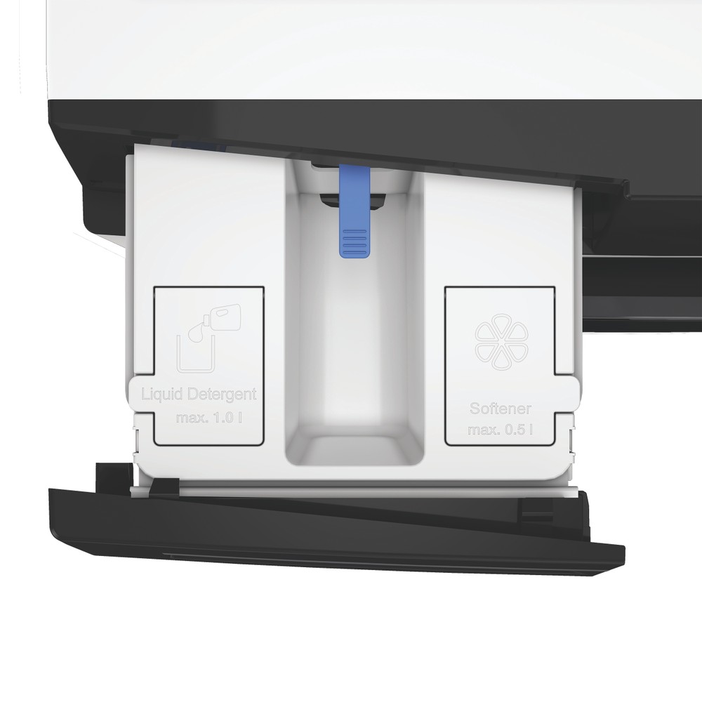 Whirlpool Wasmachine Vrijstaand WPM 99W ADS BE Wit Voorlader A Drawer