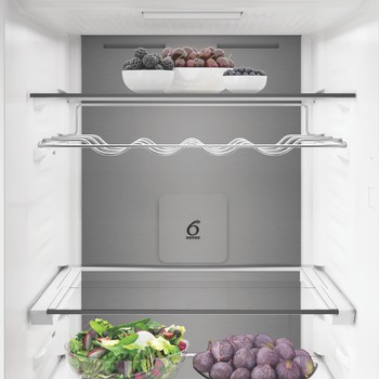 Whirlpool Kombinirani hladnjak Samostojeći WHK 26412 X5EA2 ARC 764 Manhattan Gray 2 doors Lifestyle control panel
