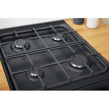 Indsit Aragaz IS5G8MHA/E Antracit Gaz Lifestyle perspective