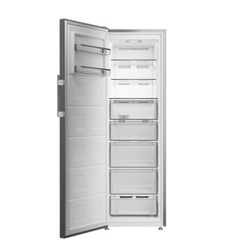 Whirlpool Vriezer Vrijstaand WHMFF 6312 XP5E New Silver – ARC 1035 Frontal open