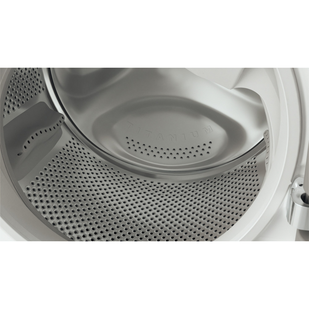 Hotpoint_Ariston Lavadora secadora Libre instalación AQD1172D 697J EU/A N Blanco Cargador frontal Drum