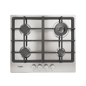 Whirlpool Варильна поверхня TGML 661 IX R Нержавіюча сталь Газова Frontal