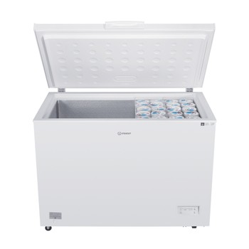 Indesit Zamrzivač Samostojeći INCF 3084 E Bijela Lifestyle frontal open