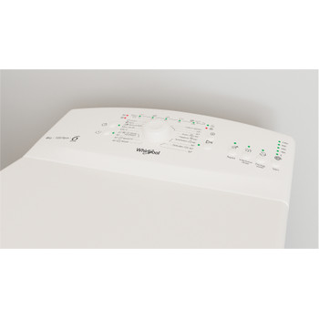 Whirlpool Пральна машина Соло TDLR 6040L EU/N Білий Top loader відсутній Lifestyle control panel