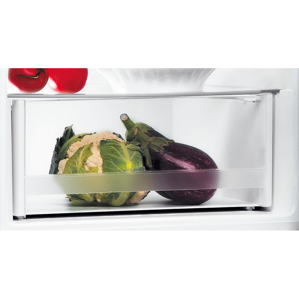 Indesit Külmik-sügavkülmik Eraldiseisev LI8 S2E W 1 Üleni valge 2 doors Drawer