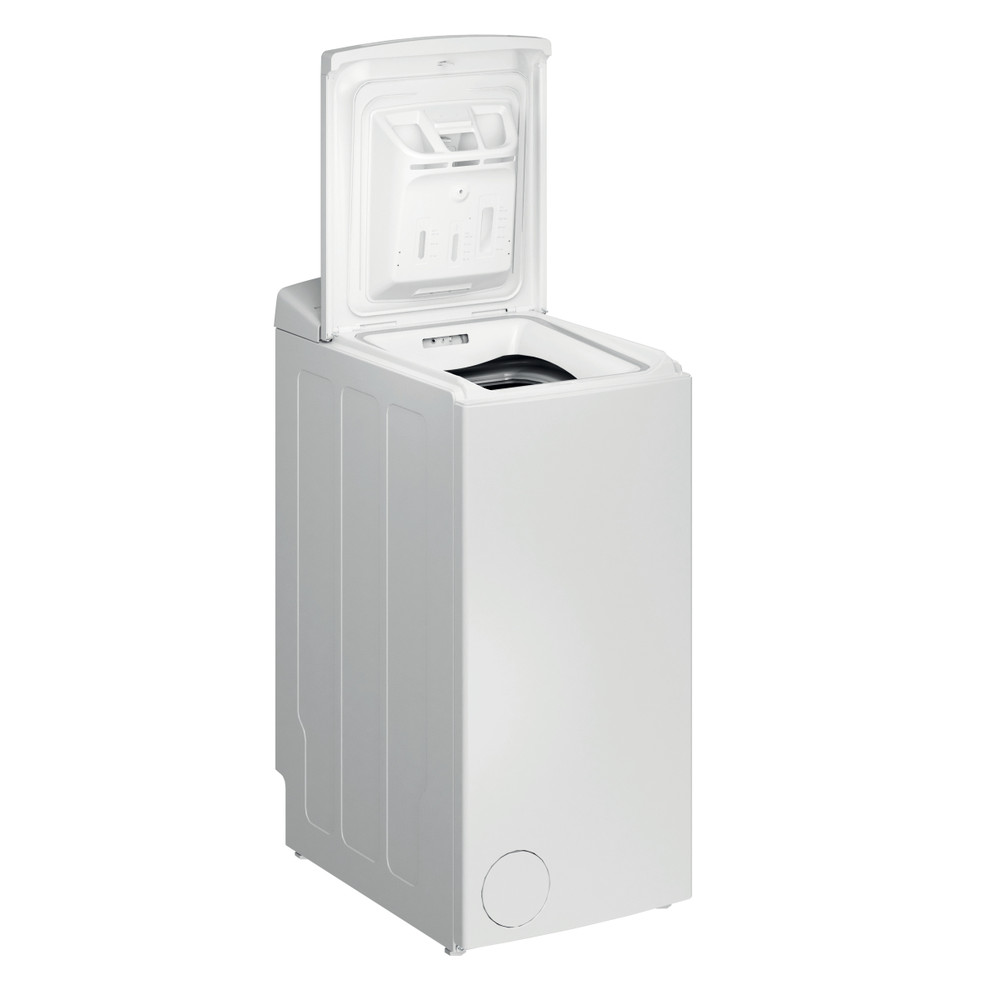 Whirlpool Пральна машина Соло TDLR 6040L EU/N Білий Top loader відсутній Perspective open