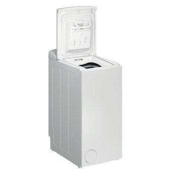 Whirlpool Пральна машина Соло TDLR 6040L EU/N Білий Top loader відсутній Perspective open