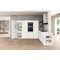 Whirlpool Fridge/freezer combination Vgradni WHC18 T573 Bela 2 doors Perspective open