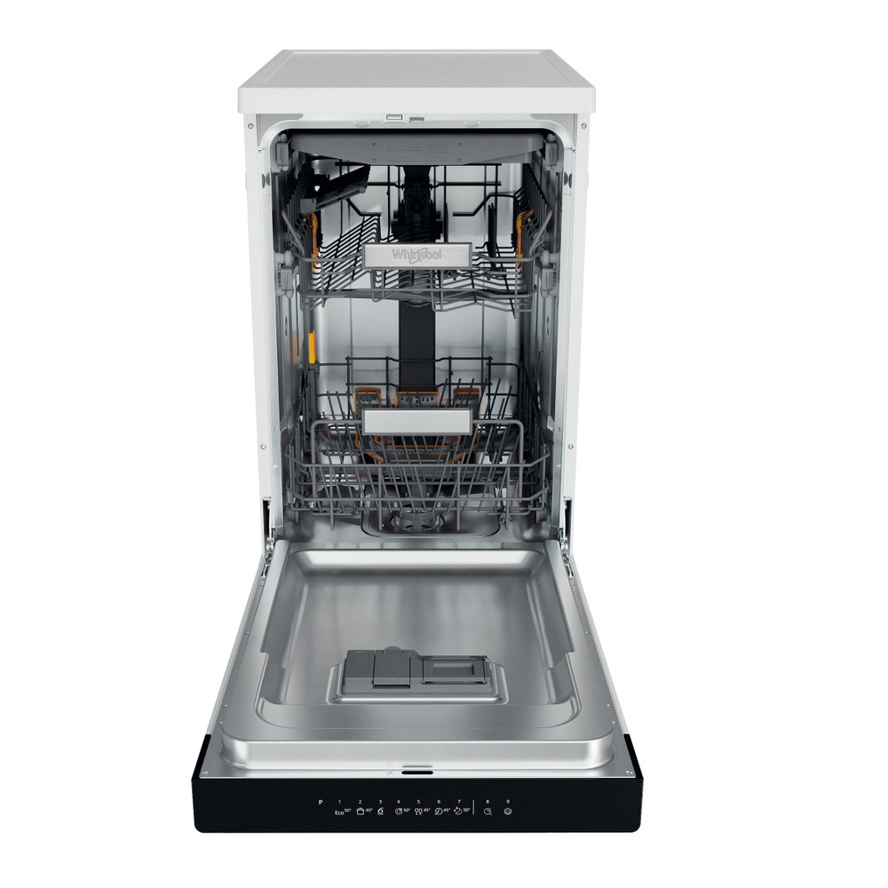 Whirlpool Umývačka riadu Voľne stojace WH6FB10BS7A0W Voľne stojace B Frontal open