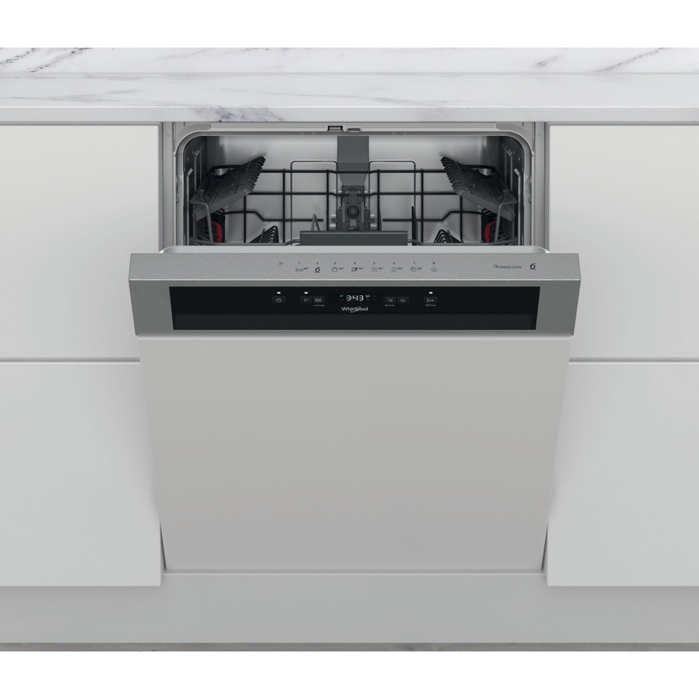 Whirlpool Mosogatógép Beépíthető WB 6020 P X Half-integrated E Frontal