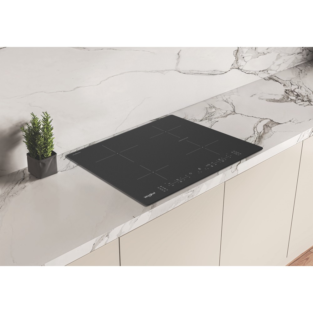 Whirlpool Varná doska WB B8360 NE BM Čierna Induction vitroceramic Lifestyle perspective
