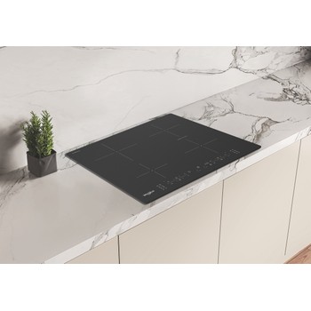 Whirlpool Varná deska WB B8360 NE BM Černá Induction vitroceramic Lifestyle perspective