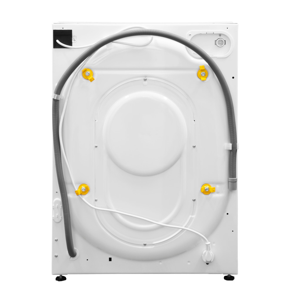 Hotpoint_Ariston Пералня със сушилня За вграждане BI WDHG 861485 EU Бял Предно зареждане Back / Lateral