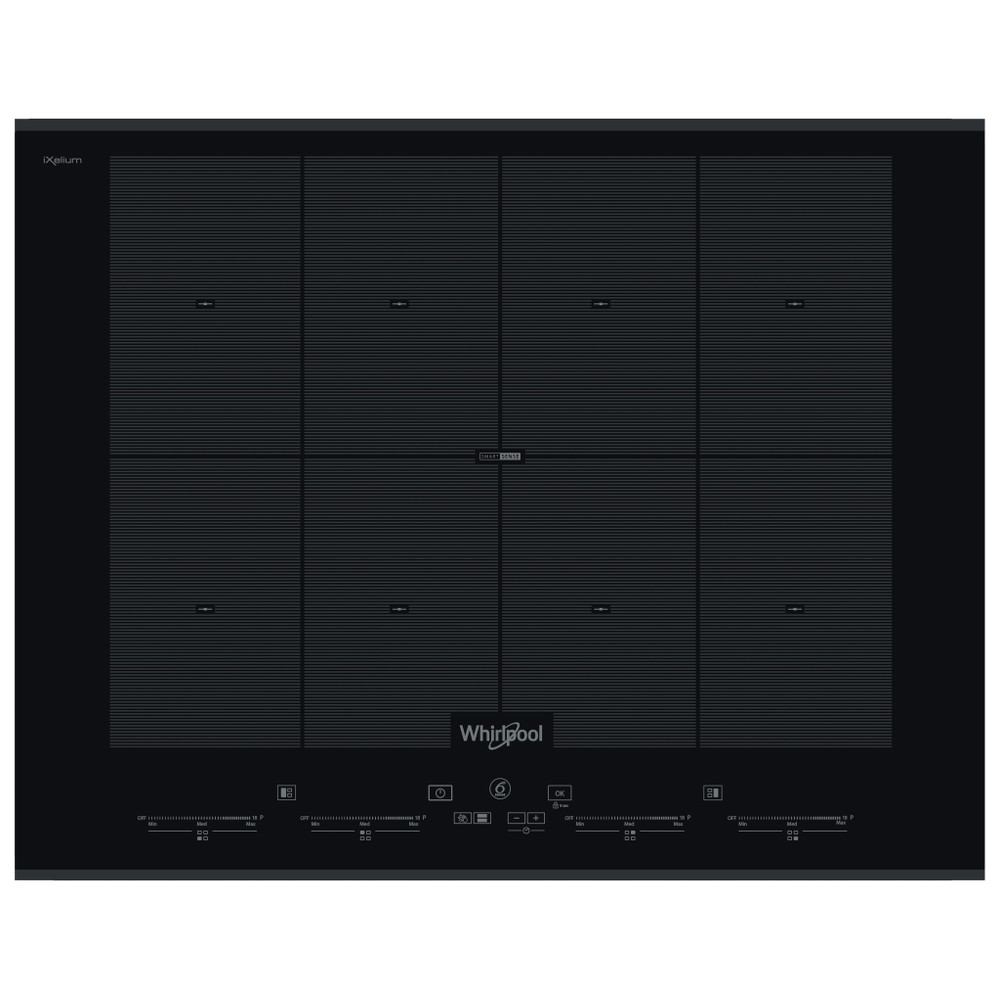 Whirlpool Főzőlap SMO 658C/BT/IXL Fekete Induction vitroceramic Frontal