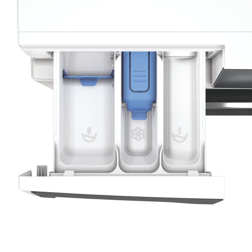 Hotpoint Máquina de lavar roupa Livre Instalação HP 105 CARE SPT Branco Carga Frontal A Drawer