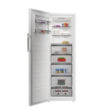 Whirlpool Diepvriezer Vrijstaand WHMFF 6312 W5E White - ARC P1 Lifestyle frontal open