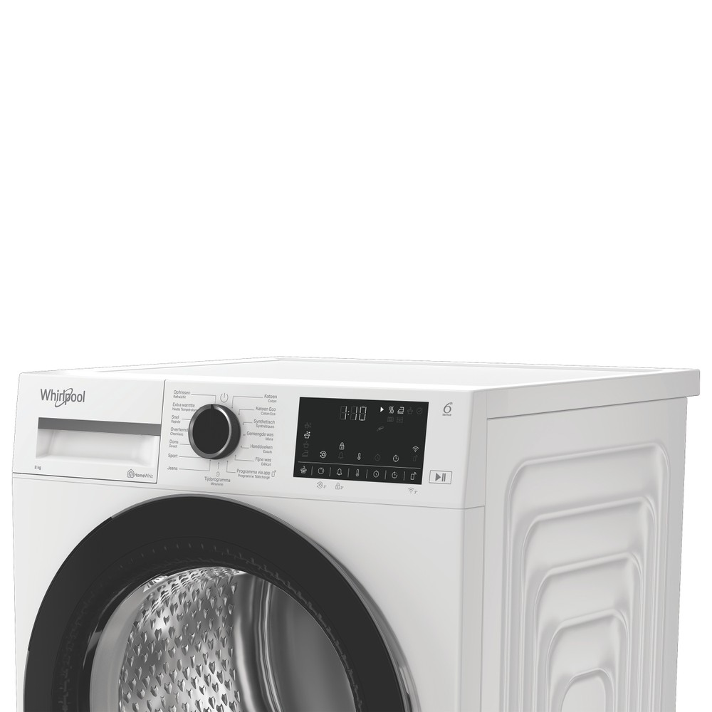Whirlpool Droger C WD1 84M WBS BE Wit Lifestyle control panel