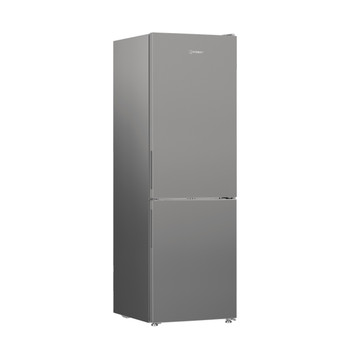 Indesit Koel/vriescombinatie Vrijstaand INK25362S5E New Silver – ARC 1035 2 deuren Perspective