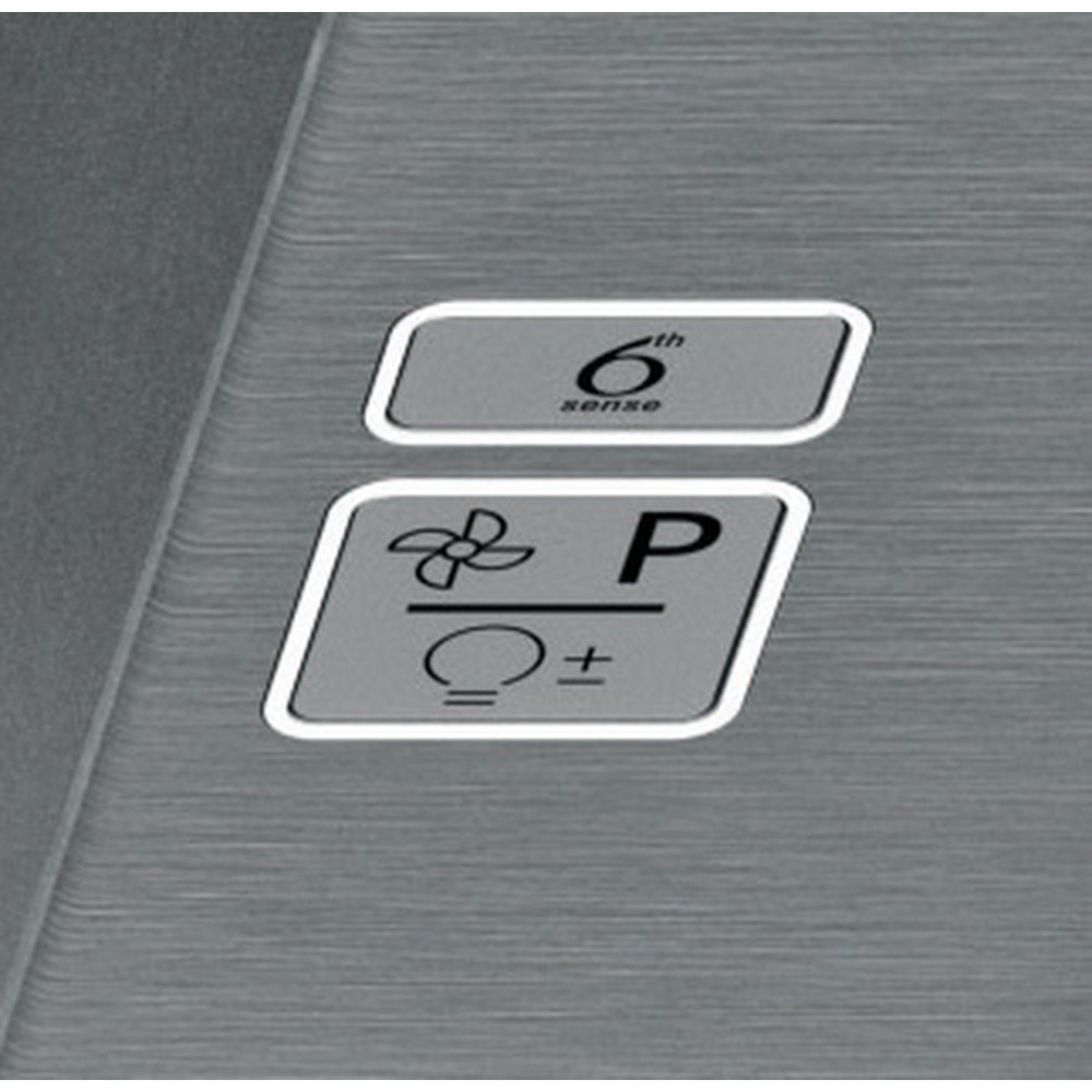 Whirlpool Campana Encastre WAG HID 83F LE X Inox Encastre Electrónico Control panel