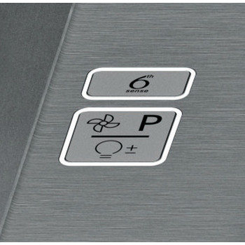 Whirlpool Campana Encastre WAG HID 83F LE X Inox Encastre Electrónico Control panel