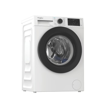 Whirlpool Lave-linge Pose-libre WAM 89WB BE Blanc Frontal A Perspective
