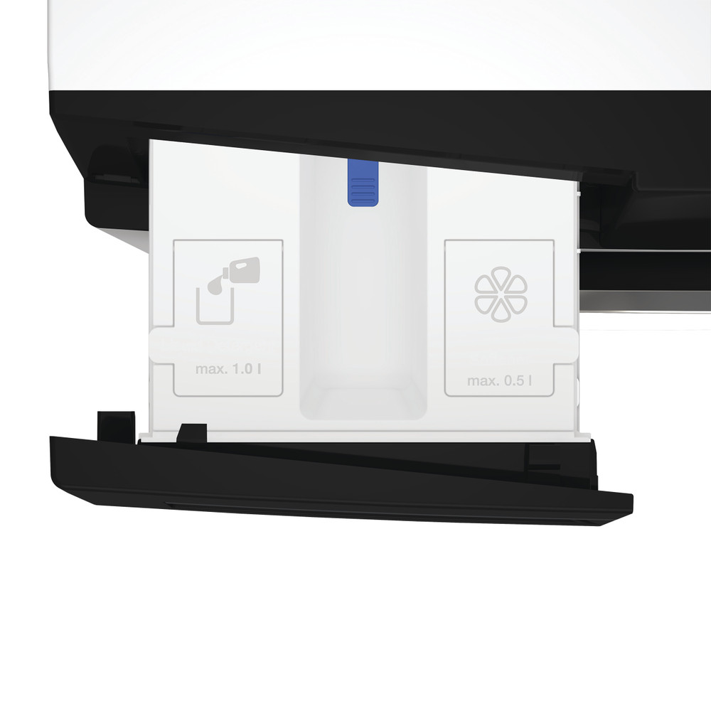 Whirlpool Maşină de spălat rufe Independent WPM 27W ADS EE Alb Încărcare frontală A Drawer