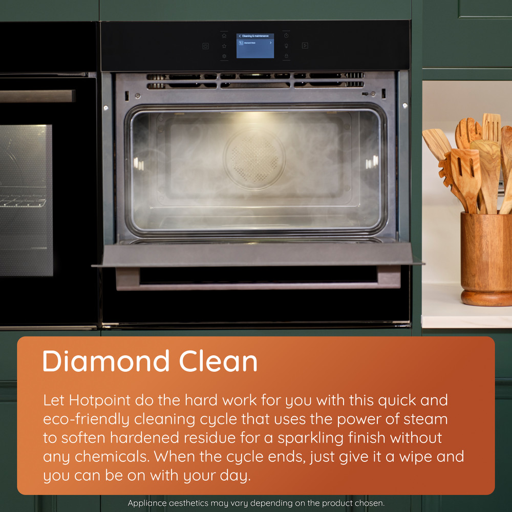 Hotpoint Microwave Built-in HMW57HMXUK Stainless Steel Electronic 40 MW-Combi 900 Lifestyle detail