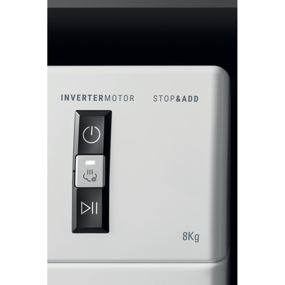 Bauknecht Vaskemaskine Fritstående WM 811 CC Hvid Frontbetjent B Control panel